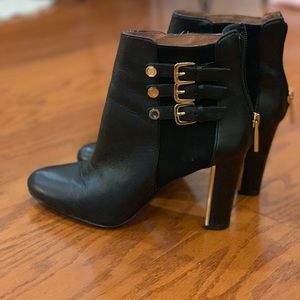 Louise et Cie black ankle booties